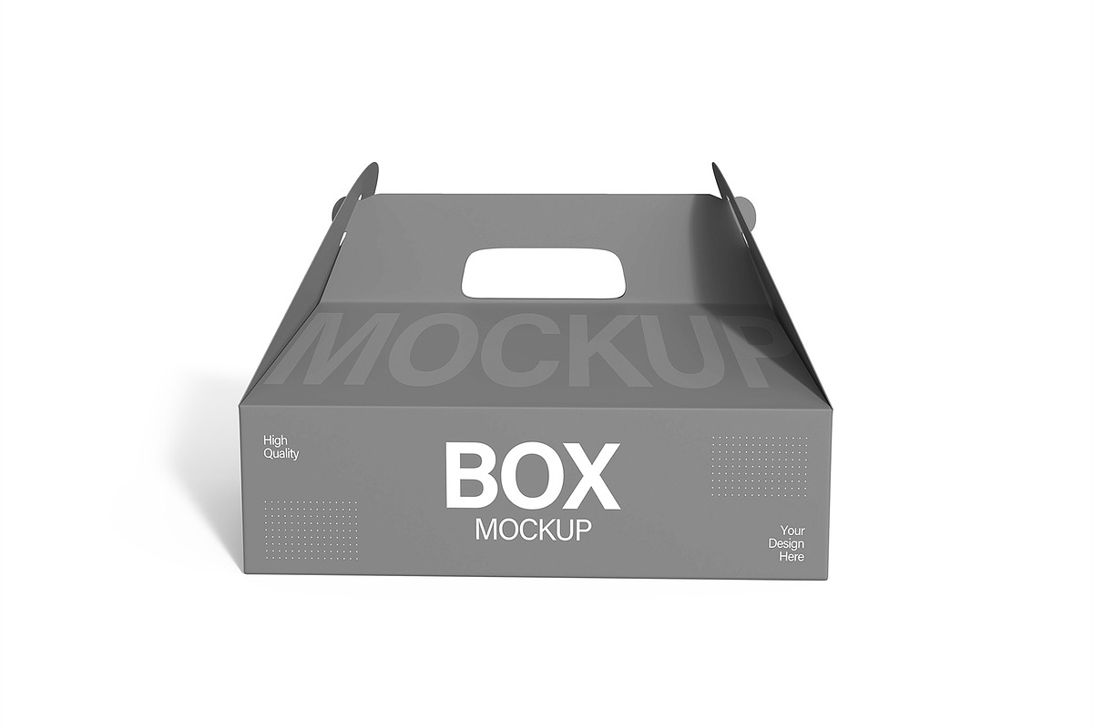 Editable Packaging Box Mockup, a Product Mockup by graphypix (Photo 3 of 4)