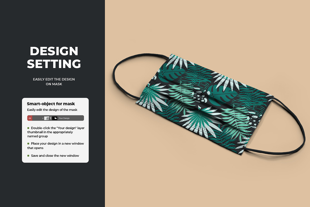 6 Mockups Isolated Face Mask, a Mask Mockup by Grow Design Craft Studio (Photo 5 of 8)