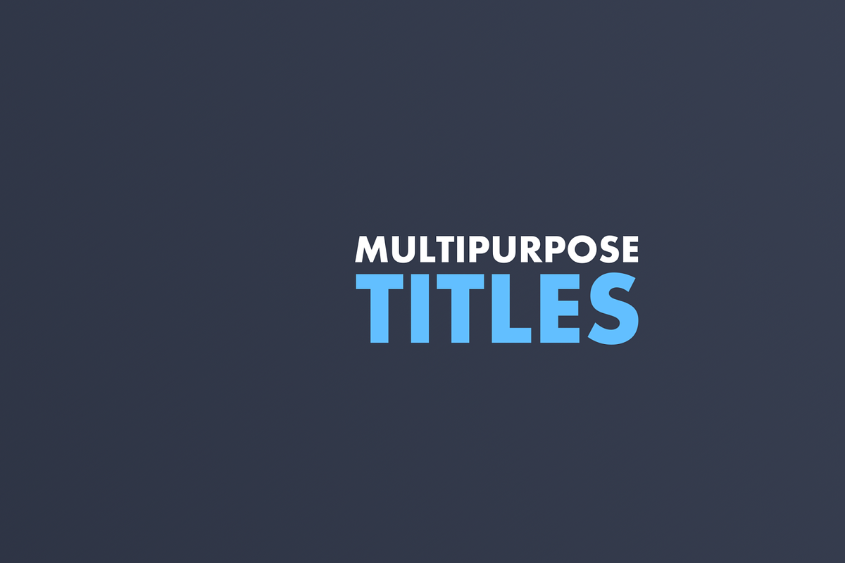 Bouncing Dynamic/Kinetic Typography, a Templates & Theme by WINNVIDEO (Photo 3 of 11)