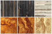 Rustic Wood Grain Textures, a Texture Graphic by CitraGraphics (Thumbnail 5 of 7)