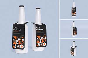 TAG BOTTLE MOCKUP, a Product Mockup by swsi-studio