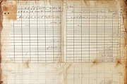Vintage Ledger Paper, a Background Graphic by Printable Treasure (Thumbnail 2 of 7)