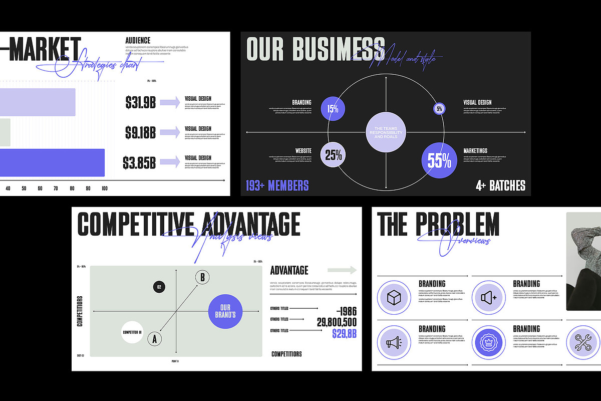 Creative Pitch Deck Presentation, a Presentation Template by Templeste (Photo 5 of 7)