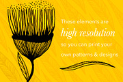 Decorative Sunflower Line Art Bundle, a Decorative Illustration by kristiangallagher (Thumbnail 2 of 9)
