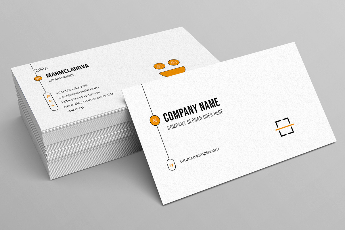 Modern Business Card Layout, a Business Card Template by MightyDesign (Photo 2 of 6)