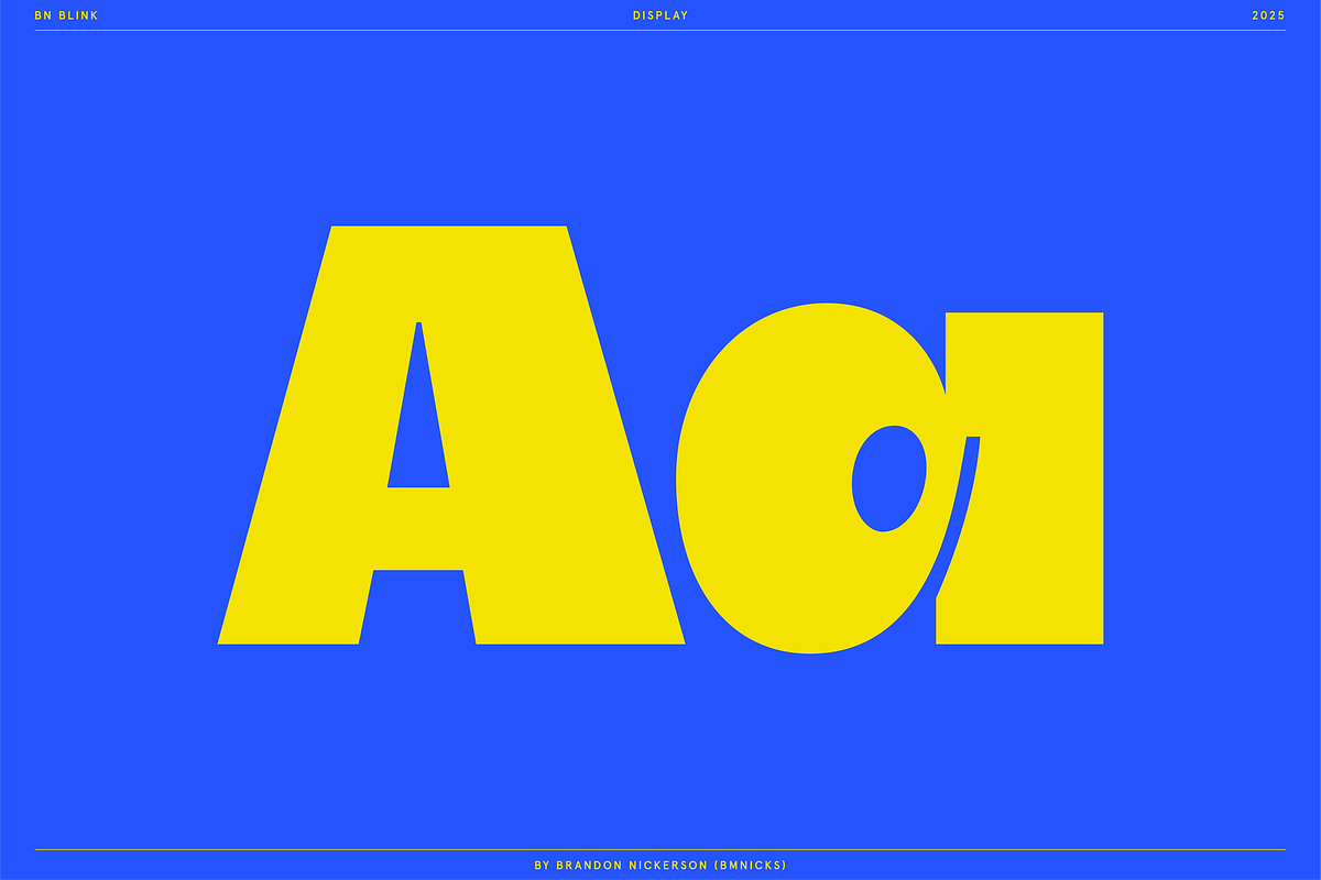 BN Blink, a Sans Serif Font by Bnick (Photo 5 of 16)