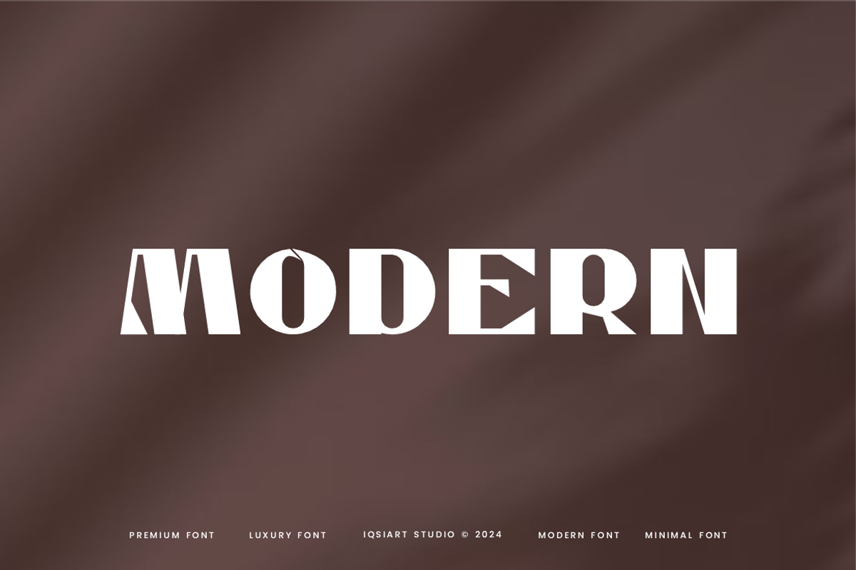 Cavocy - Luxury Bold, a Sans Serif Font by Iqsiart Studio (Photo 3 of 6)