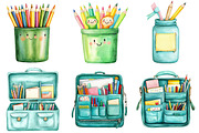 Doodle Back to School Clipart, a Seasonal Illustration by CitraGraphics (Thumbnail 2 of 6)