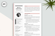 Professional Resume CV Template, a Resume Template by GResume (Thumbnail 2 of 7)