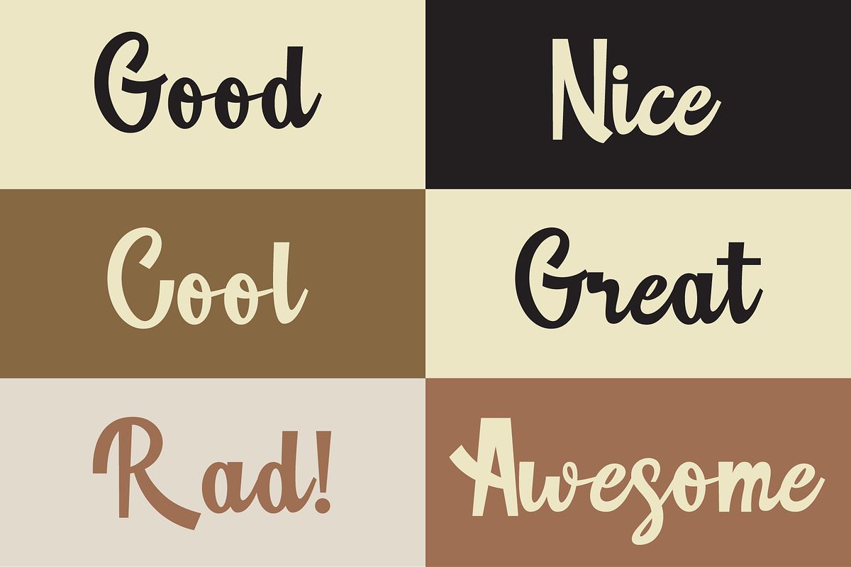 Delino - Retro Script, a Script Font by Hanstype.com (Photo 4 of 10)