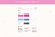 Pink Canva Branding Kit, a Branding & Logo Template by GlamWebDesigns (Thumbnail 9 of 10)