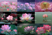 25 Vintage Lotus Flower Stock Photos, a Nature Photo by Incomelion (Thumbnail 8 of 11)