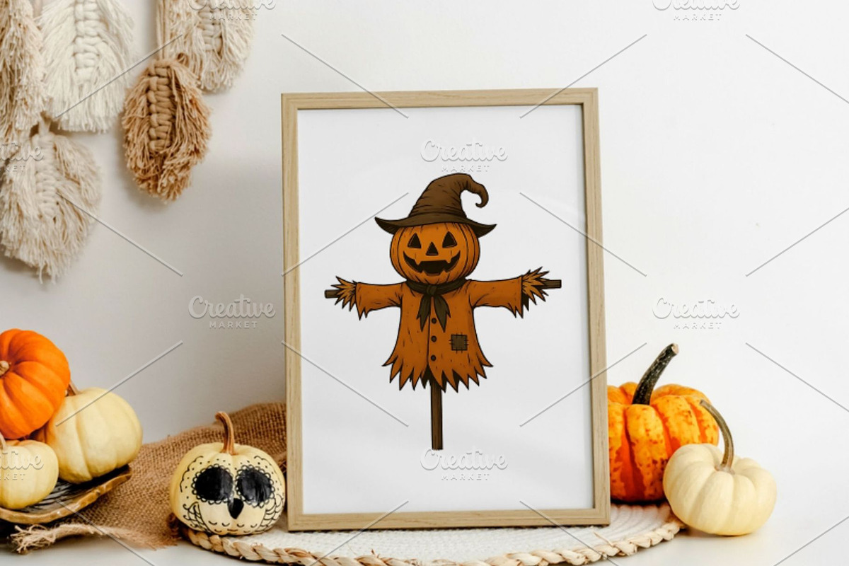 Trick or Treat Halloween Clipart, a Seasonal Illustration by QM_ART (Photo 6 of 7)
