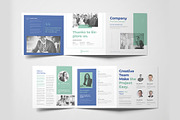 Square Tri-fold Brochure, a Brochure Template by astutedesign11 (Thumbnail 1 of 3)