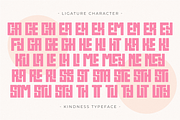 Kindness - Modern Sans Display Font, a Sans Serif Font by Pian45 Studio (Thumbnail 8 of 8)