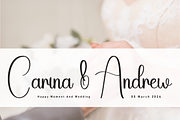 Greeting | Script Font, a Handwritten Font by Scratchones (Thumbnail 2 of 9)
