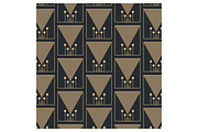 Art Deco-Inspired Geometric Pattern, a Pattern Graphic by Creative Backgrounds (Thumbnail 1 of 3)