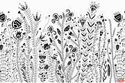 Backyard Garden Folk Art, a Pattern Graphic by Arie Clares (Thumbnail 10 of 13)