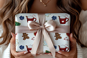 6 Christmas Seamless Patterns | png, a Graphic by Willow Paige Farms (Thumbnail 3 of 7)