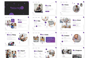 Creatern - Presentation Template
