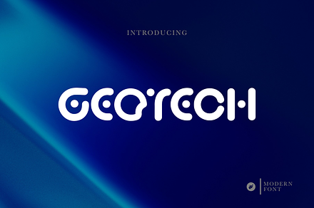 GEOTECH, a Sans Serif Font by WAP