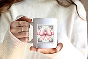 Coquette Summer Postage Stamp, an Illustration by CreationArt (Thumbnail 3 of 9)