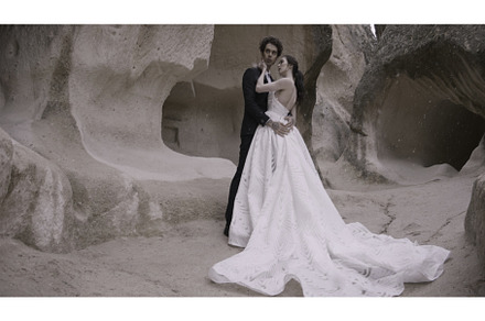 Beautiful bride and groom on, a Person Photo by Media Whale Stock
