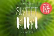 INTRO SALE 60% OFF! Kiwy: font trio, a Sans Serif Font by Cienpies Design (Thumbnail 1 of 8)
