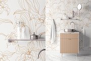 Outlined Orchids, a Decorative Illustration by MalyskaStudio (Thumbnail 2 of 11)