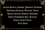 Black Fellas + EXTRAS, a Blackletter Font by dansdesign (Thumbnail 6 of 9)
