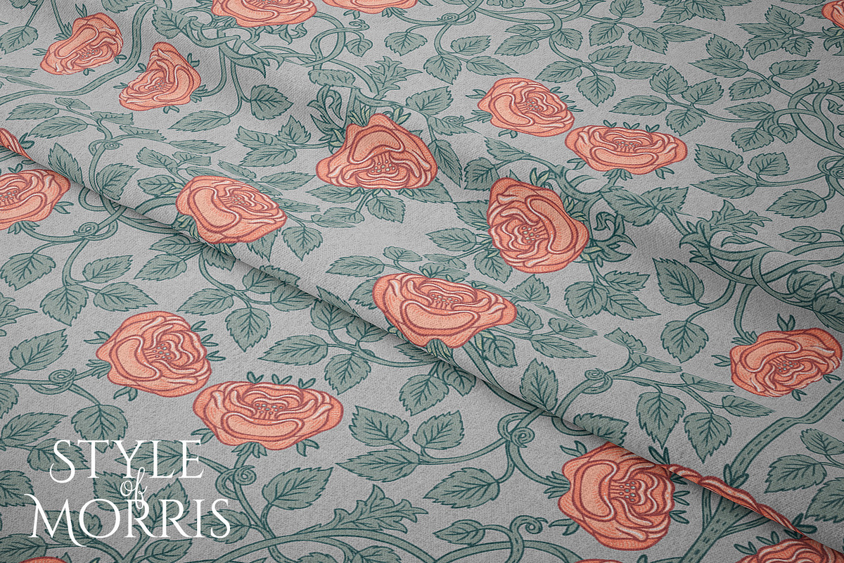 Style of Morris. Set of 100 vectors., a Pattern Graphic by Varvara Gorbash (Photo 4 of 12)