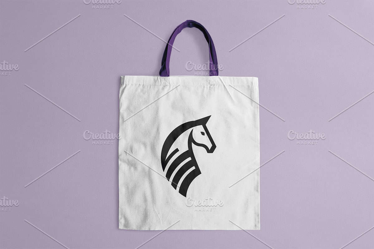 Minimal Horse Geometric Logo, a Branding & Logo Template by Vectorium Studio (Photo 3 of 3)