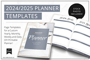Planner Canva - Modern Gold, a Stationery Template by Lady Boss Studio (Thumbnail 1 of 8)