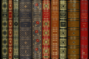 Antique Book Spines