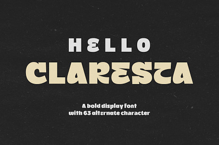 Claresta Display Font