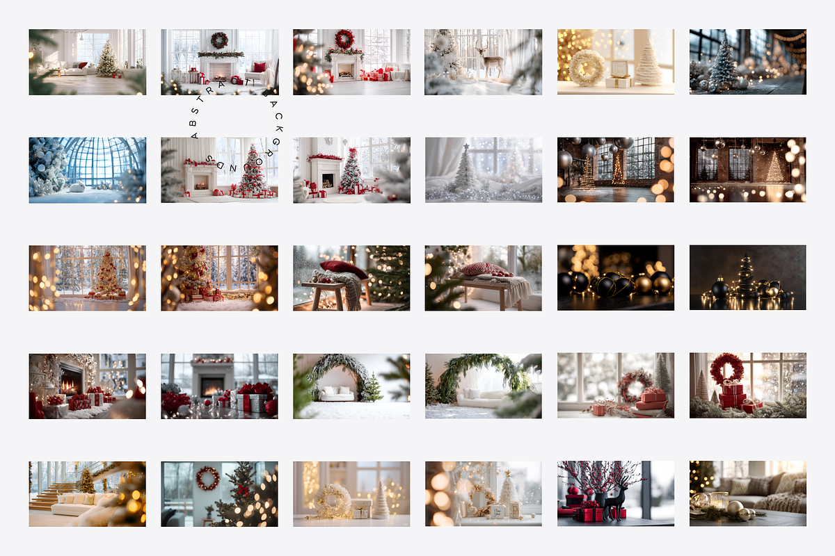 Christmas Interior Photo Set, a Wallpaper Photo by Lumeno (Photo 3 of 6)