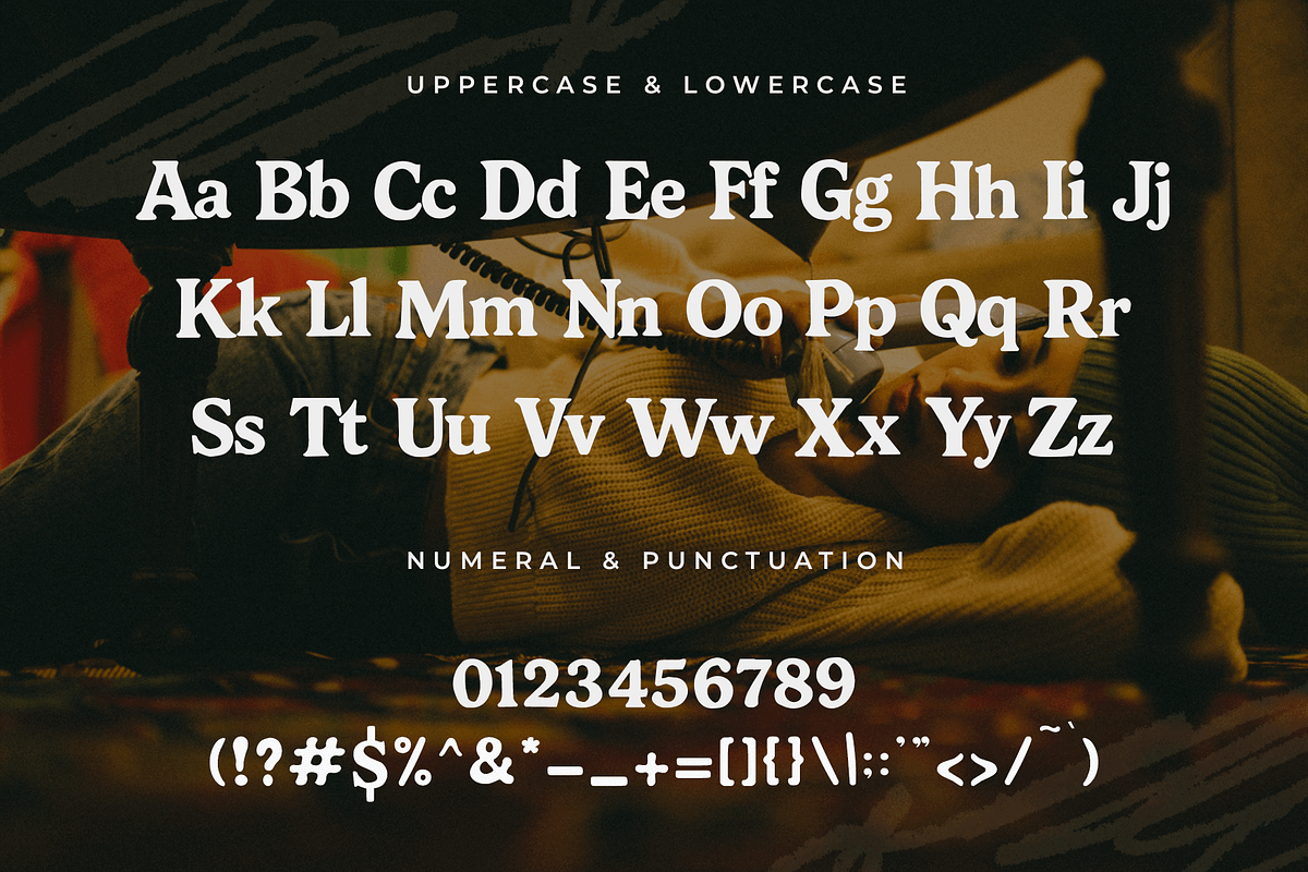 Callen – Modern Serif Font, a Serif Font by overlaytemplates (Photo 4 of 5)