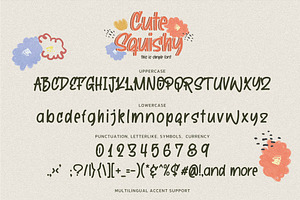 Cute Squishy - This Is Simple Font