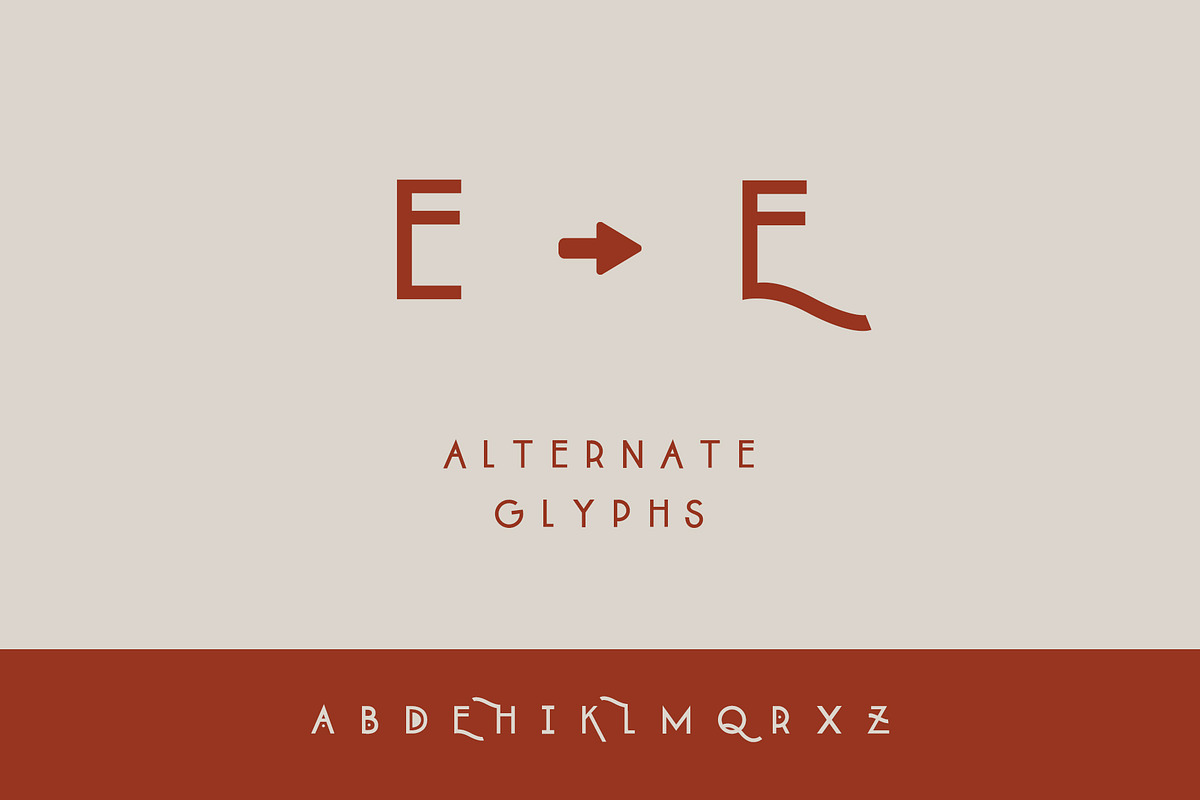 Chamonix Font Duo preview 3