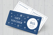 Gift Voucher Template, a Stationery Template by MightyDesign (Thumbnail 2 of 6)