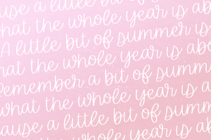 ROSEHIP Script Delicate Brush Font