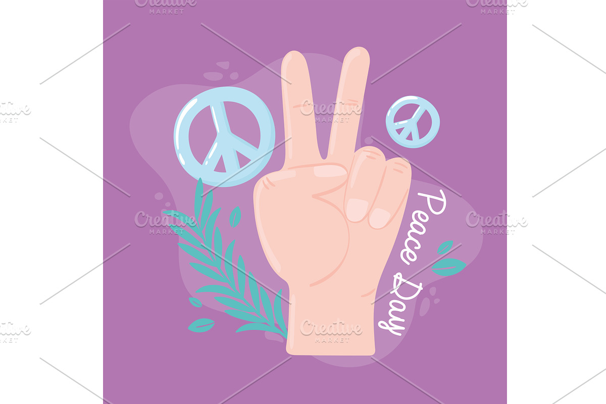 peace international day festive, a Person Illustration by studiogstock
