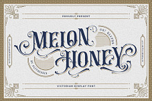 Melon Honey Typeface