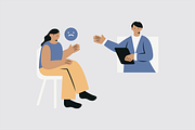 CBT Illustration, a Healthcare Illustration by Jump Studio (Thumbnail 7 of 10)