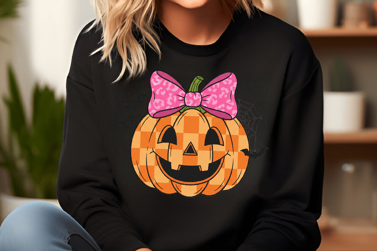 Halloween Pumpkin Girl Cute Kids PNG, an Illustration by Craft Nest (Photo 4 of 6)