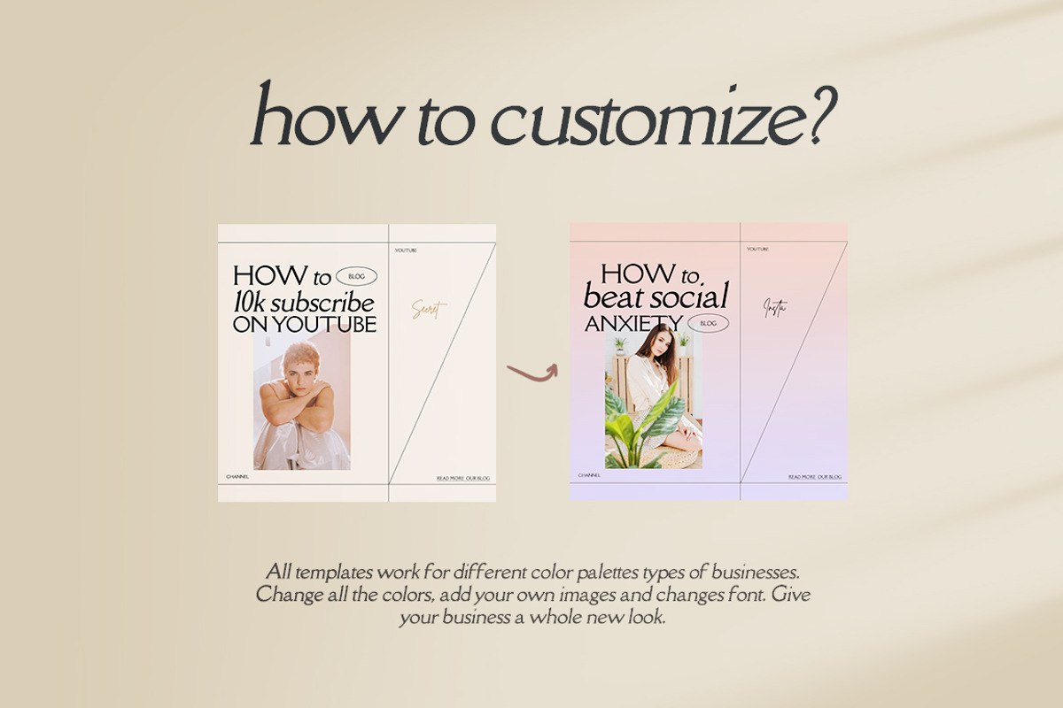 Content Marketing Template PS CANVA, a Social Media Template by goodesign (Photo 9 of 14)