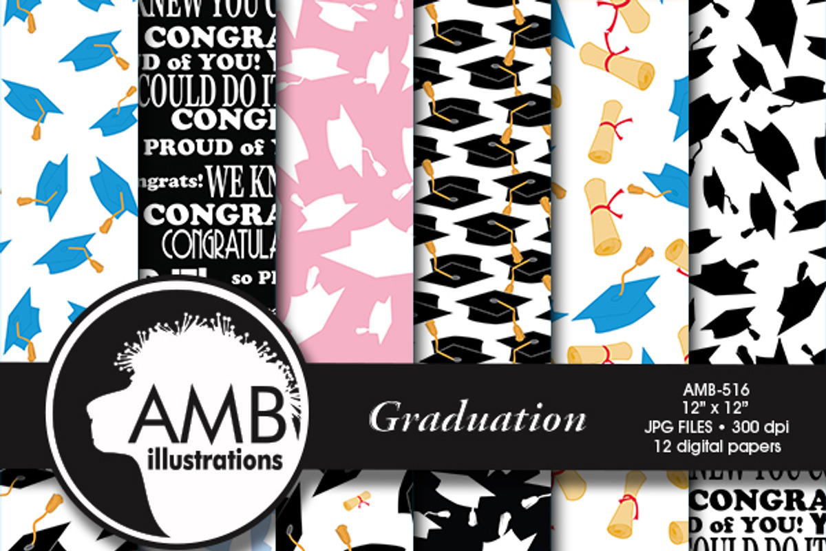 Graduation digital papers AMB-516