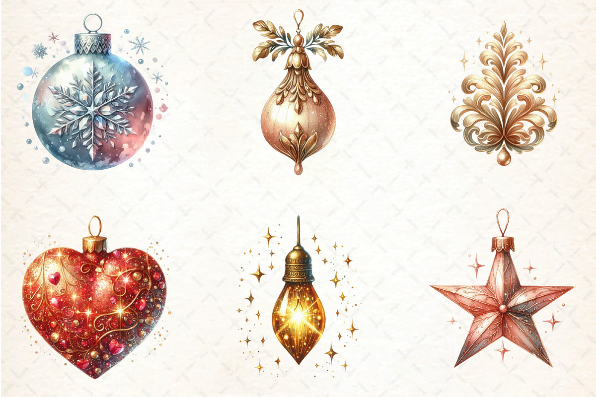 Christmas Glitter and Shimmer, an Illustration by DreamCafeArt (Photo 7 of 8)