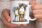 Whimsical Mother's Day Animals PNG, a Seasonal Illustration by Canvas Craft (Thumbnail 6 of 7)