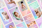 Instagram Stories Gradient Templates, a Social Media Template by TiriCo (Thumbnail 2 of 8)